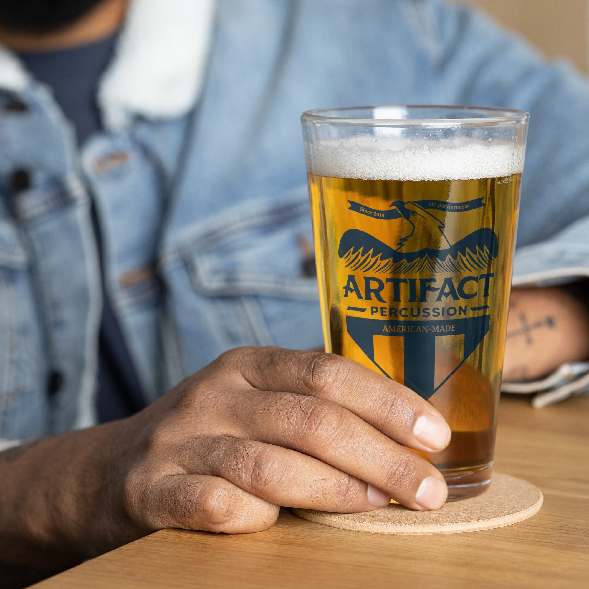 - Arti Pint Glass - Artifact Percussion