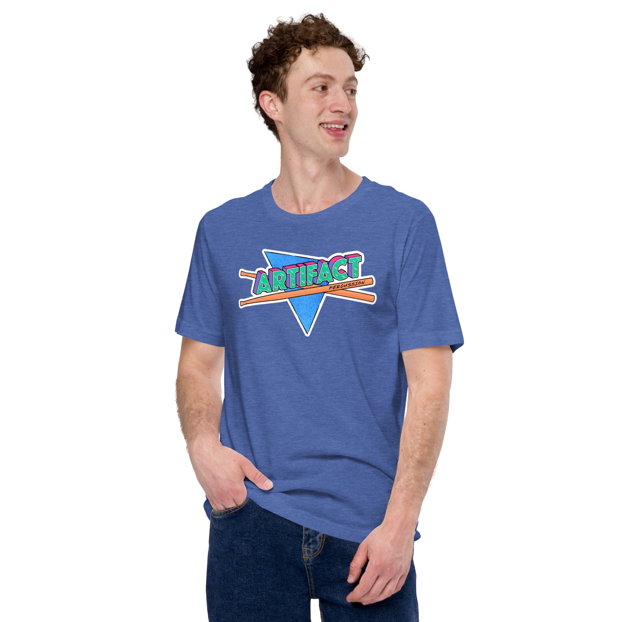 - Artifact Decades Tee | Saturday Morning Cartoons | Unisex Short - sleeve - Artifact Percussion