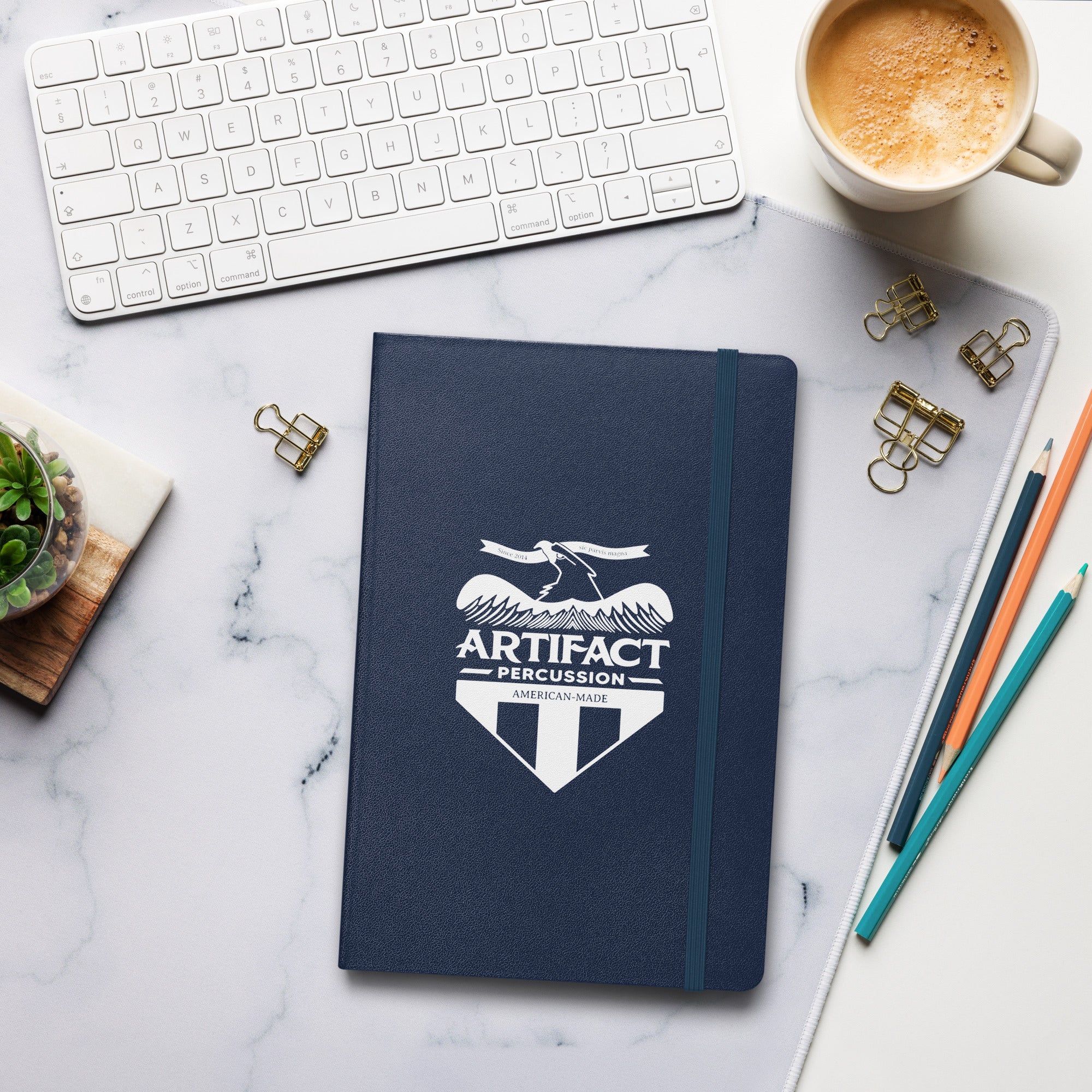 - Hardcover Bound Notebook | 5.5" x 8.5" - Artifact Percussion
