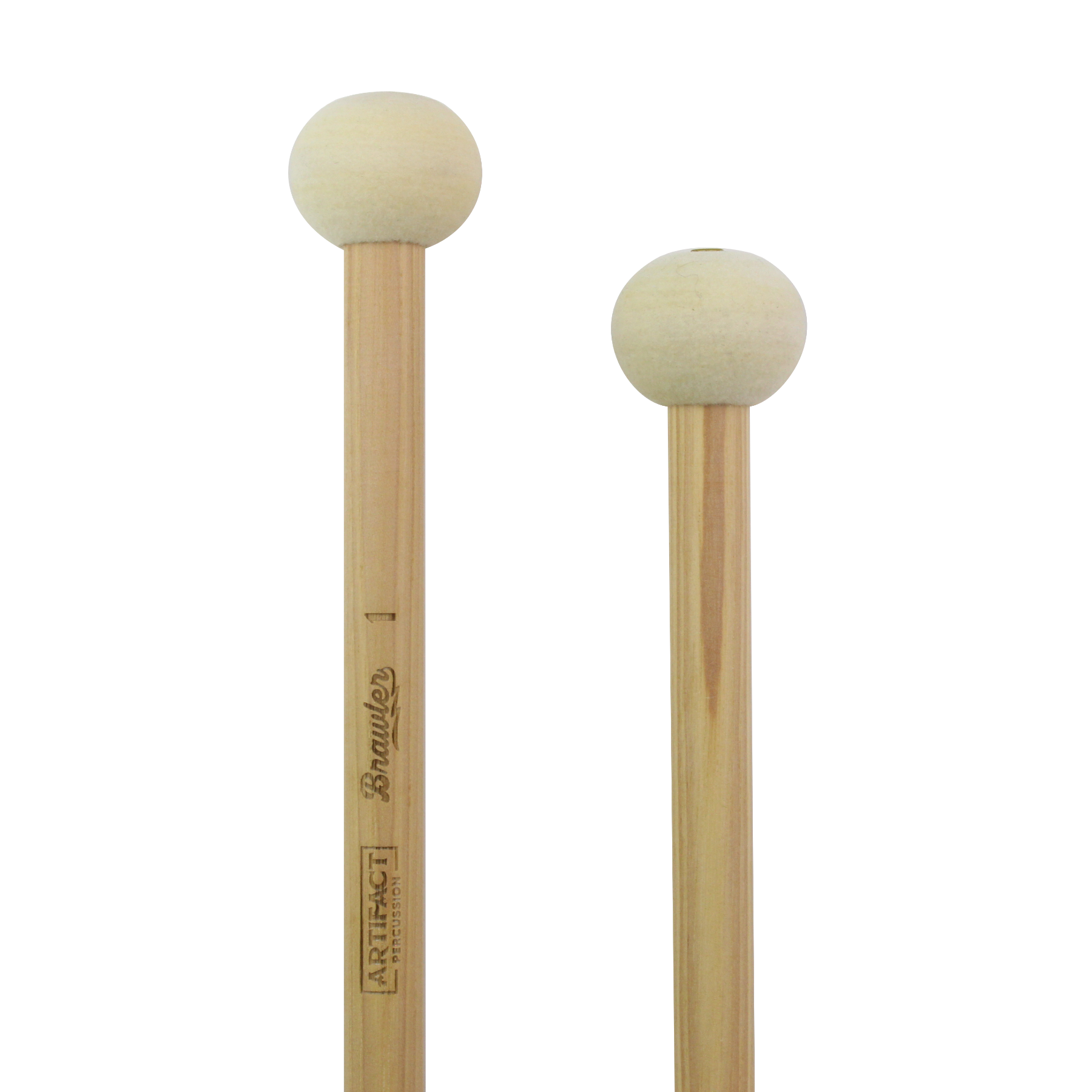 Brawler 1 | Marching Bass Drum Mallets | 16-22" Drums