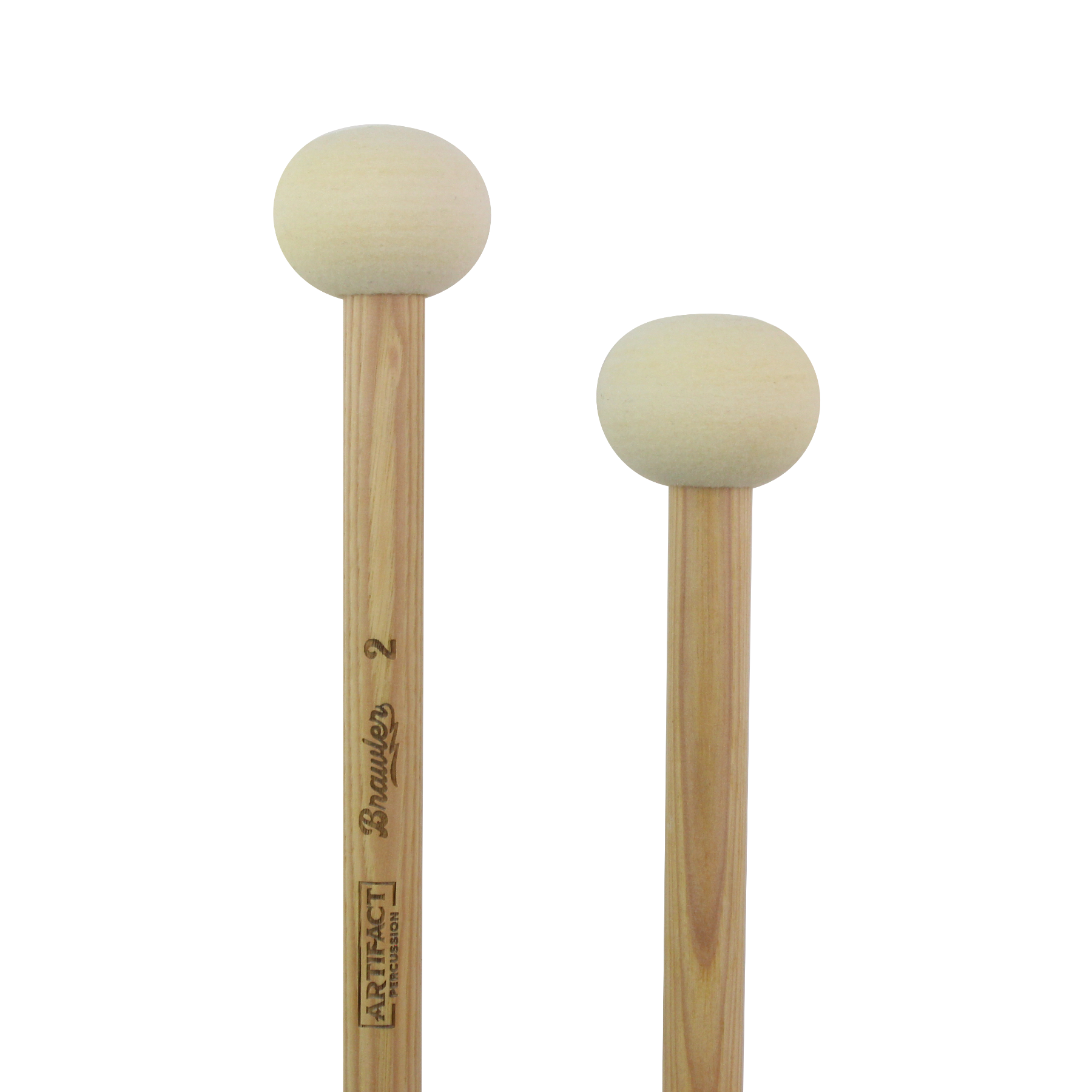 Brawler 2 | Marching Bass Drum Mallets | 22-26" Drums