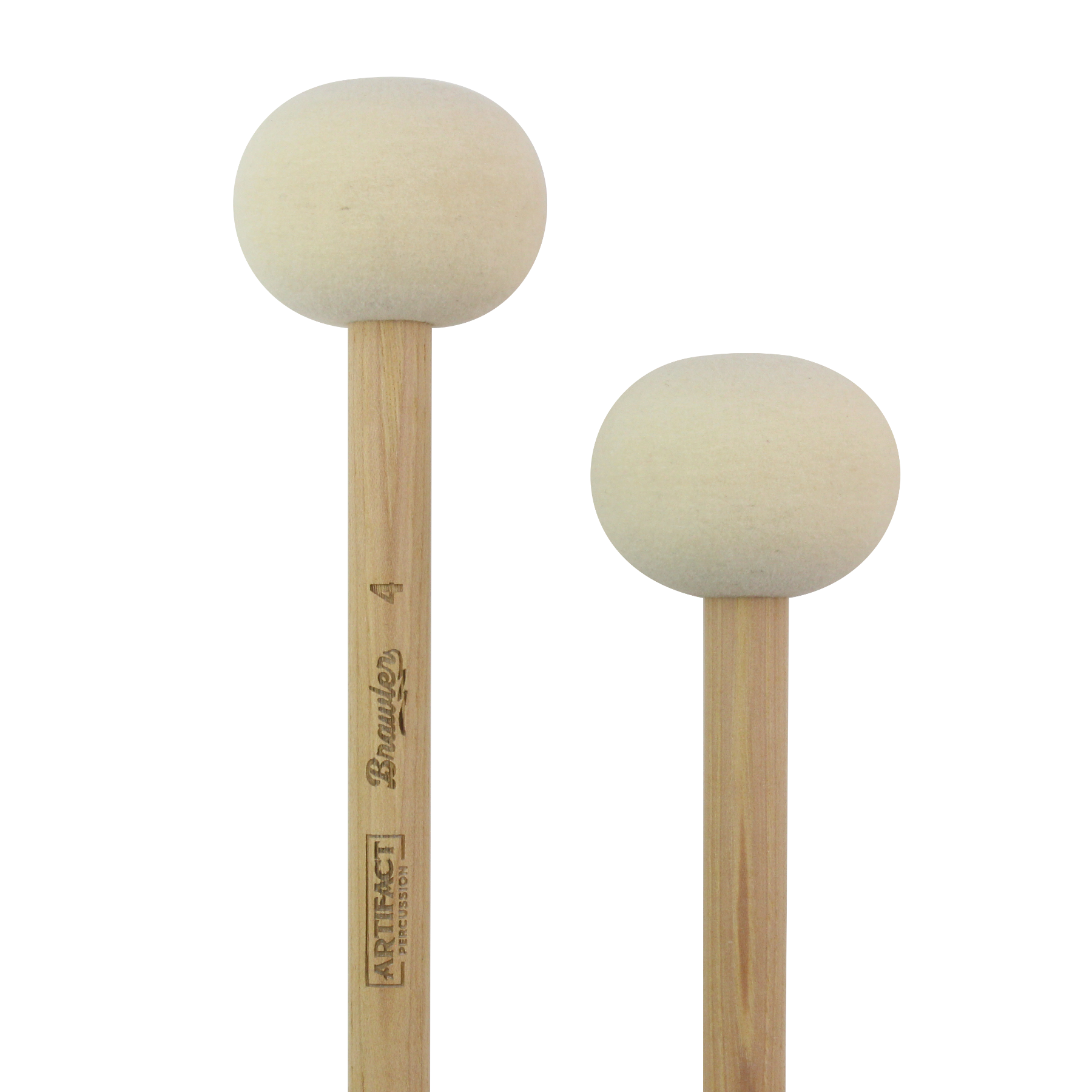 Brawler 4 | Marching Bass Drum Mallets | 28-32" Drums