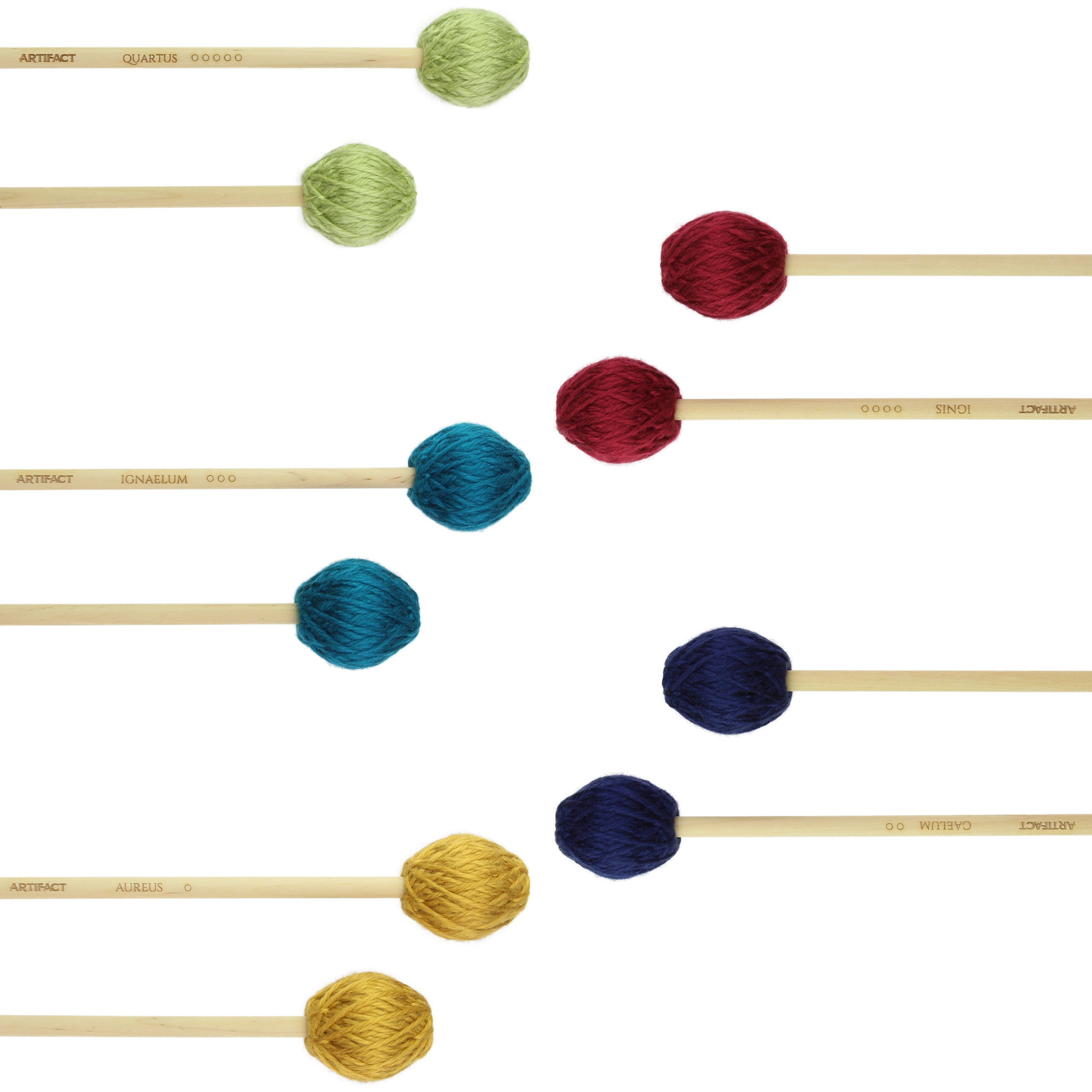 Classic Marimba Mallet Bundle | 5 pairs