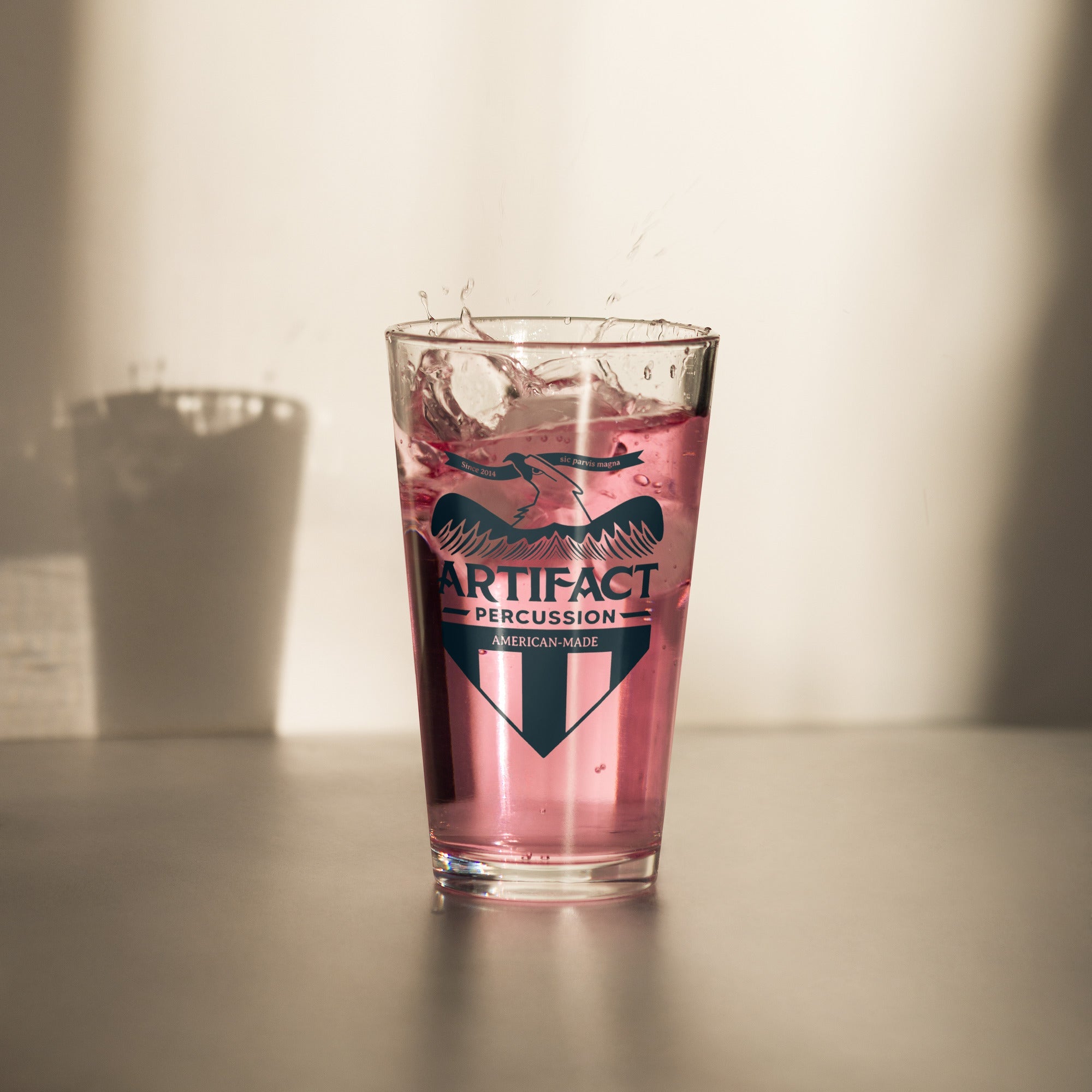  - Arti Pint Glass - Artifact Percussion