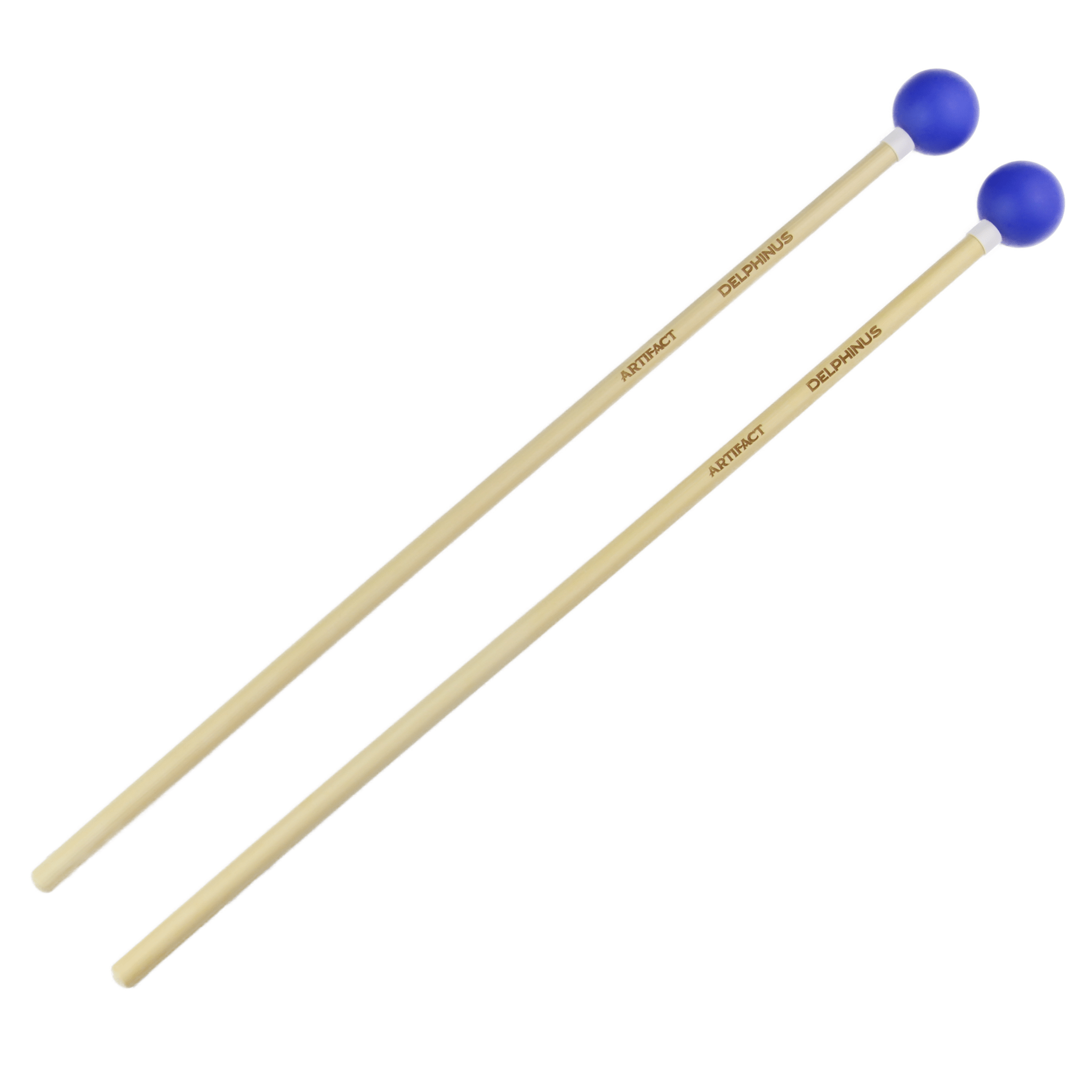 Xylophone Mallets - Delphinus | 1" Sapphire | Very hard - Artifact Percussion