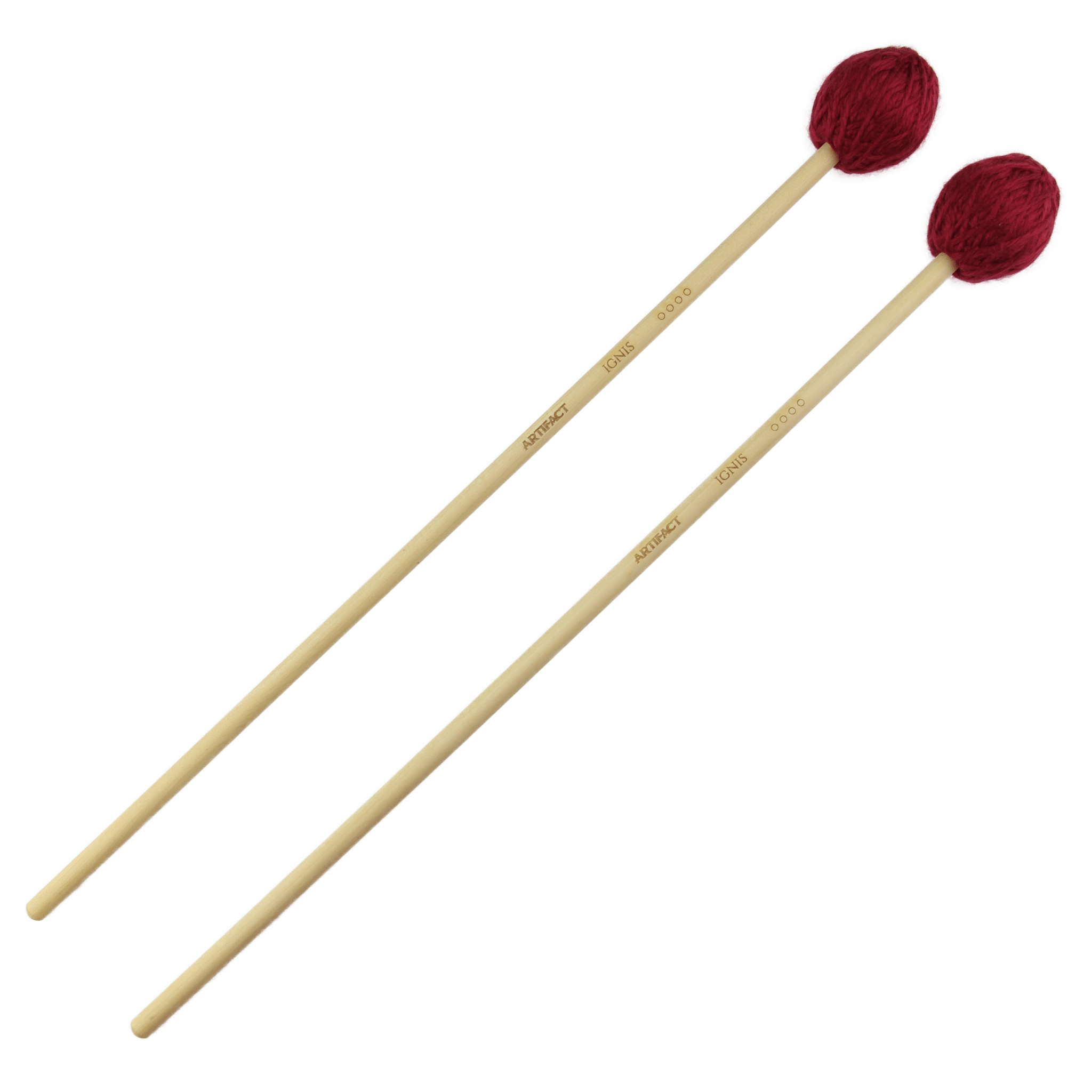 Marimba Mallets - Ignis | Medium Hard - Artifact Percussion