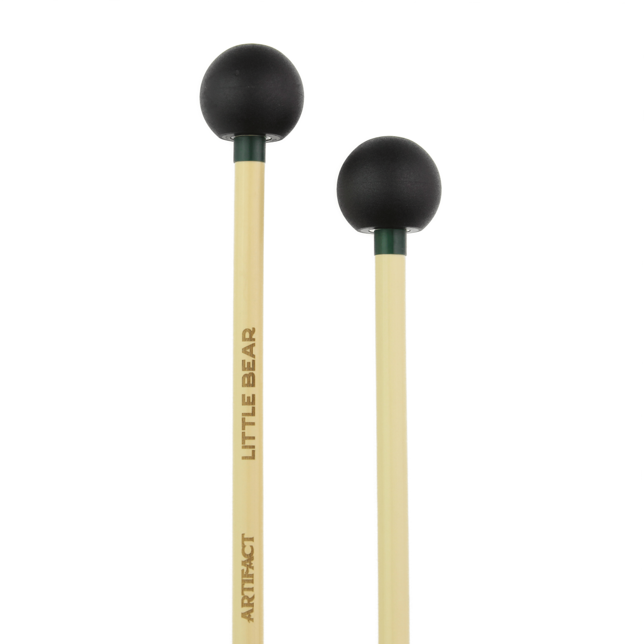 Xylophone Mallets - Little Bear | 1" Med. Hard | Xylophone & Glockenspiel Mallets - Artifact Percussion