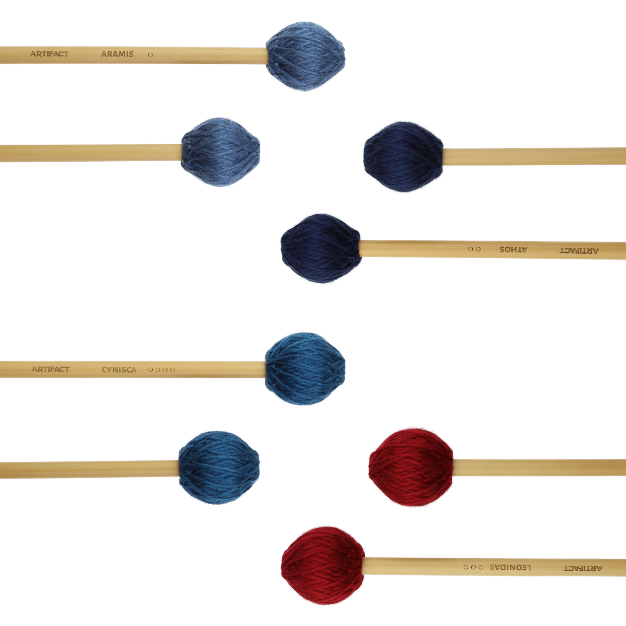 Vibe Mallets - Mythic Series Vibe Mallets Bundle | 4 pairs - Artifact Percussion