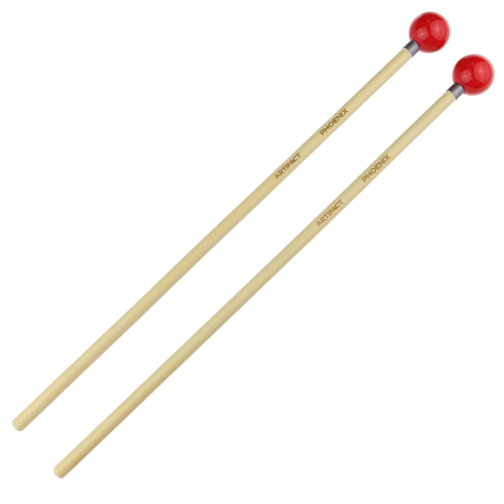 Glockenspiel Mallets - Phoenix | 1" Very Hard | Glockenspiel Mallets - Artifact Percussion