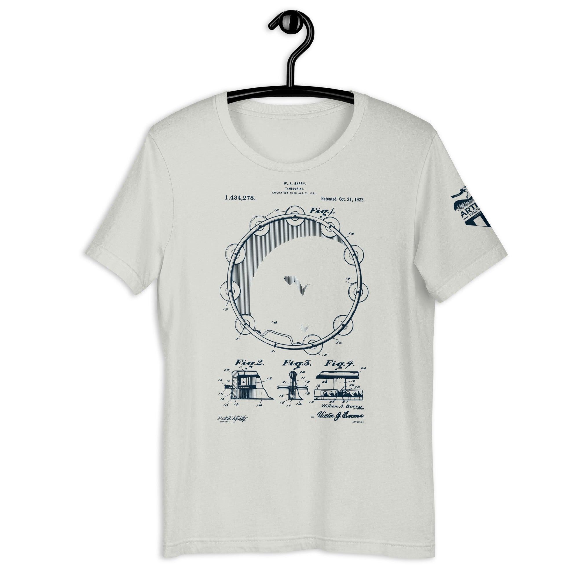 Barry Tambourine Patent Tee | Short-Sleeve Unisex