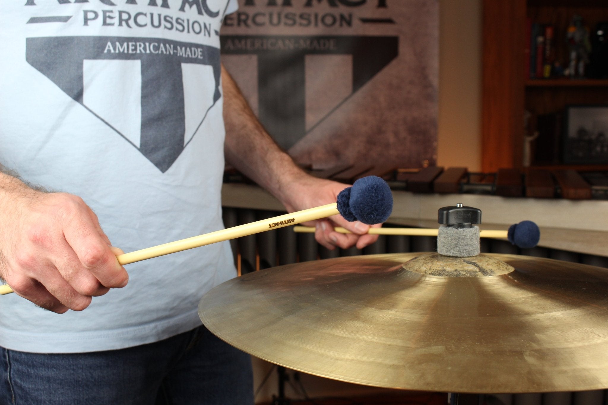 Cymbal Mallets - Liberator | Staccato (one pair) | Cymbal Mallets - Artifact Percussion